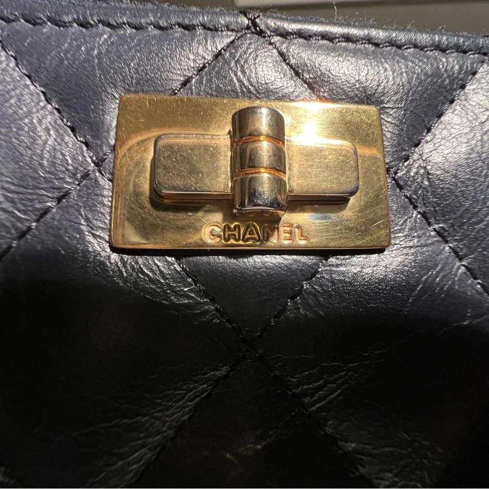 Chanel Reissue long zipper wallet second hand - Picture 5 of 12